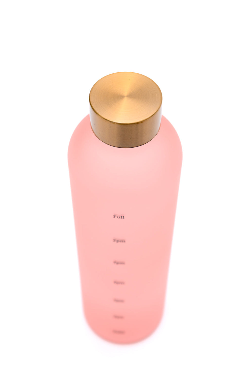 Womens - Sippin' Pretty 32 Oz Translucent Water Bottle In Pink & Gold