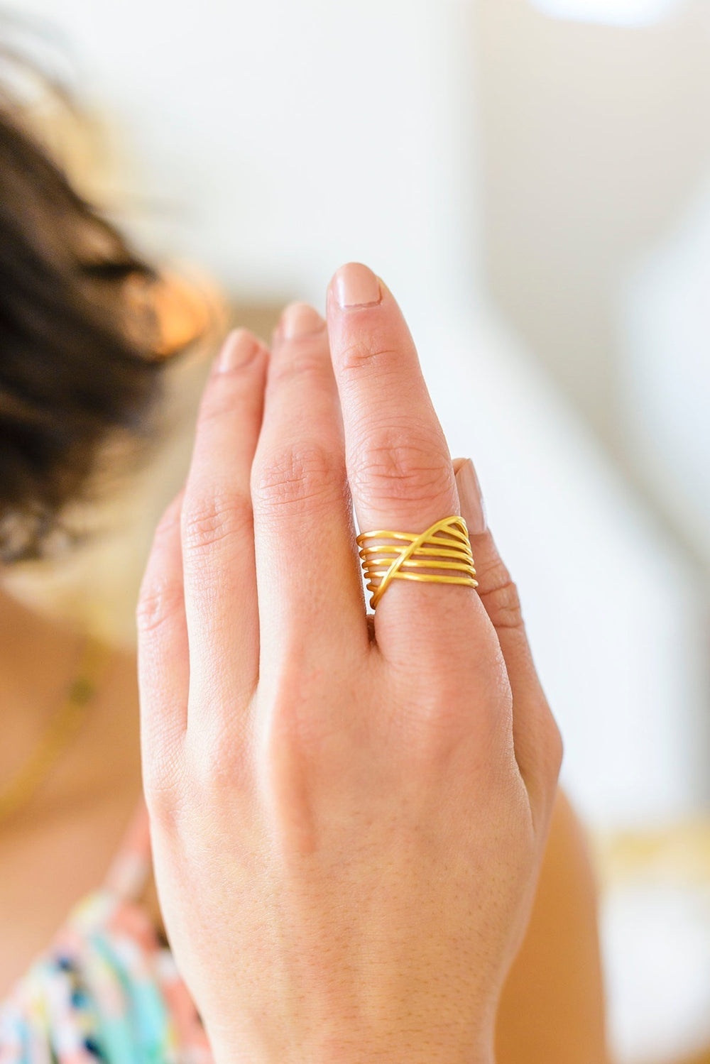 Womens - Spin Me Up Gold Ring