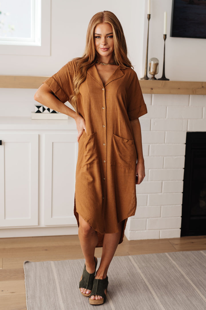 Womens - Sure To Be Great Shirt Dress