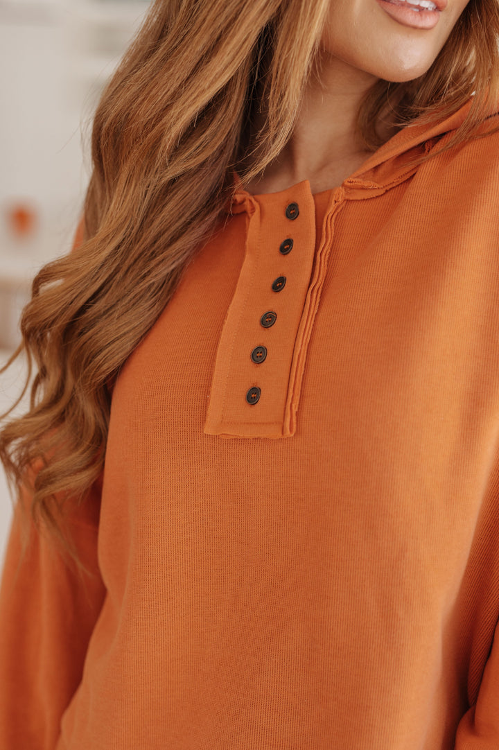 Womens - Throwback Heartthrob Hoodie In Orange