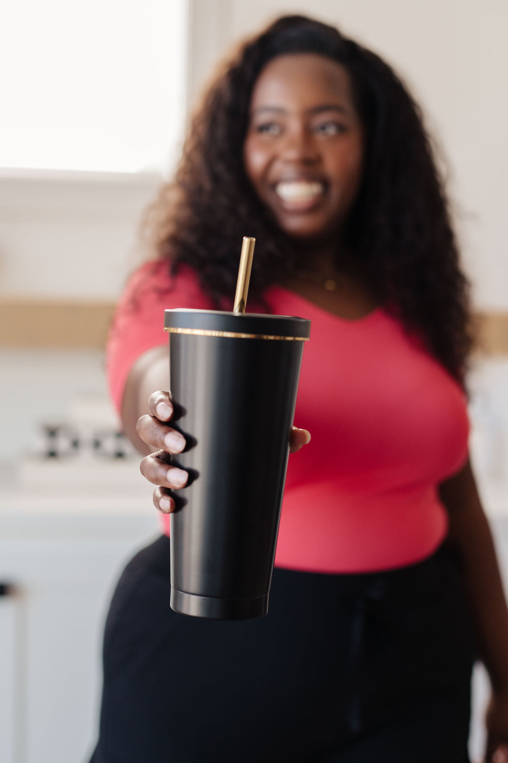 Womens - Total Eclipse Tumbler In Black