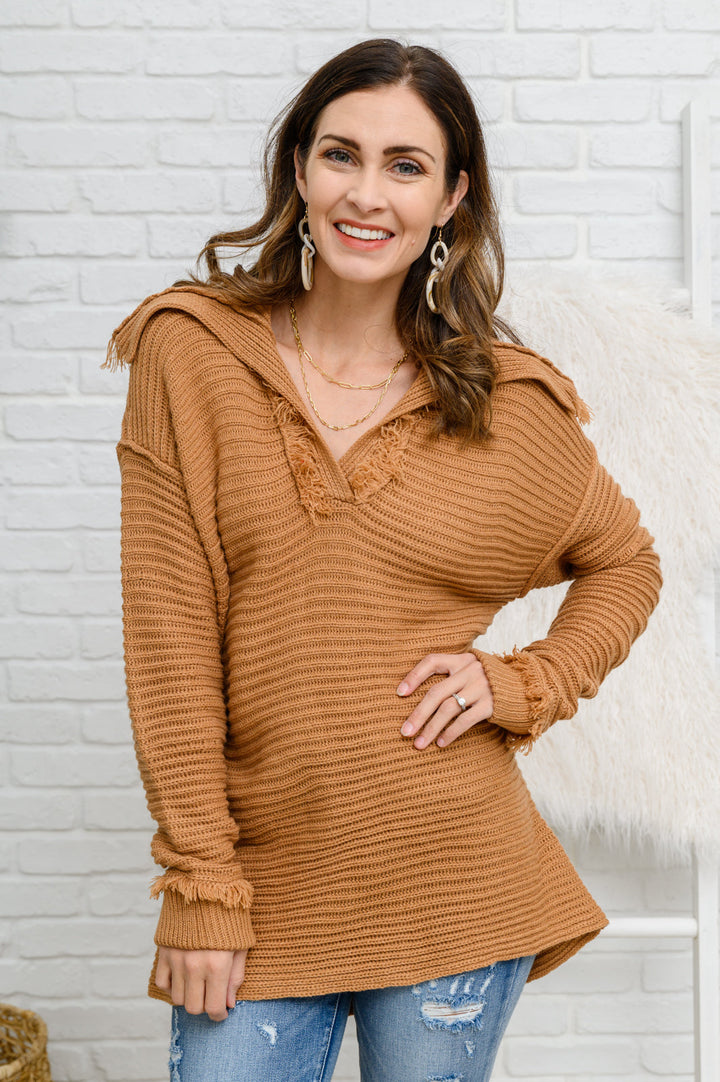 Womens - Travel Far & Wide Sweater In Taupe