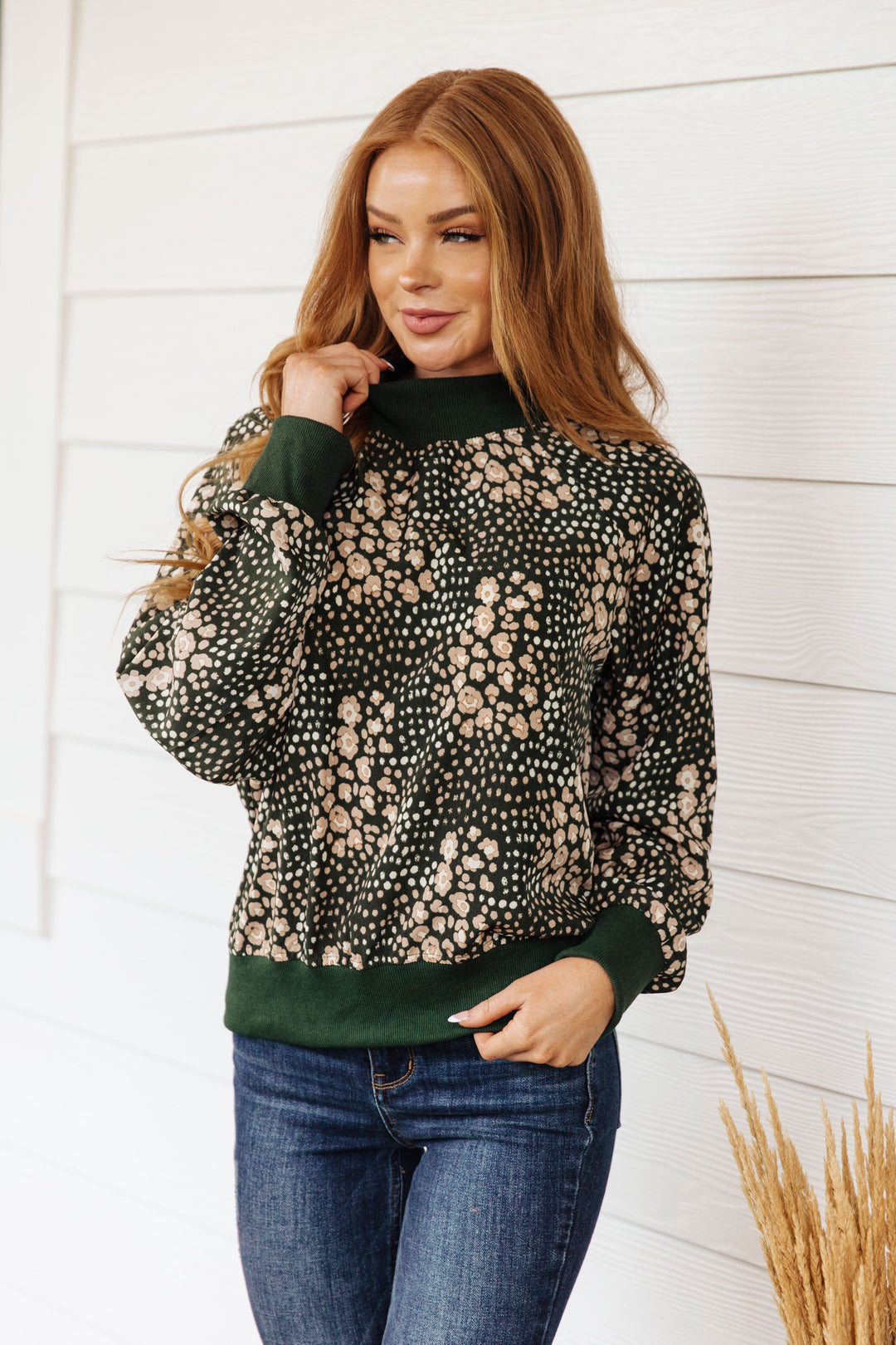 Womens - Where Are We Going Mock Neck Pullover