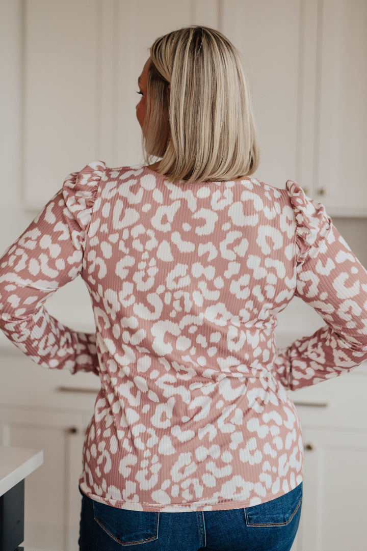 Womens - Wild Weekend Animal Print Top