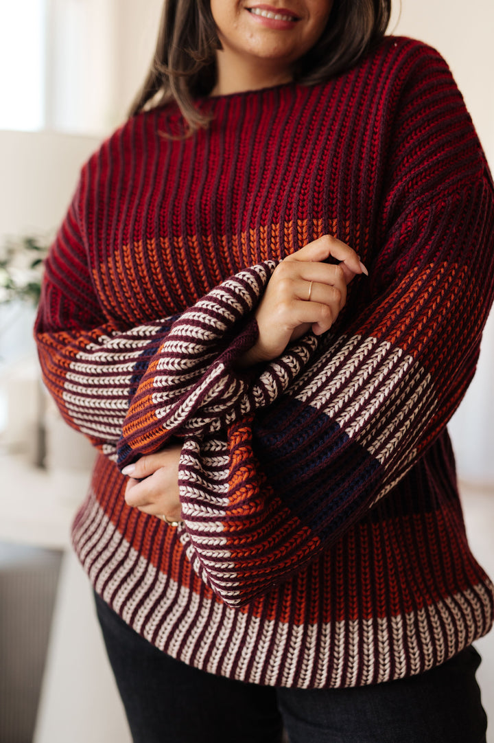 Womens - World Of Wonder Striped Sweater