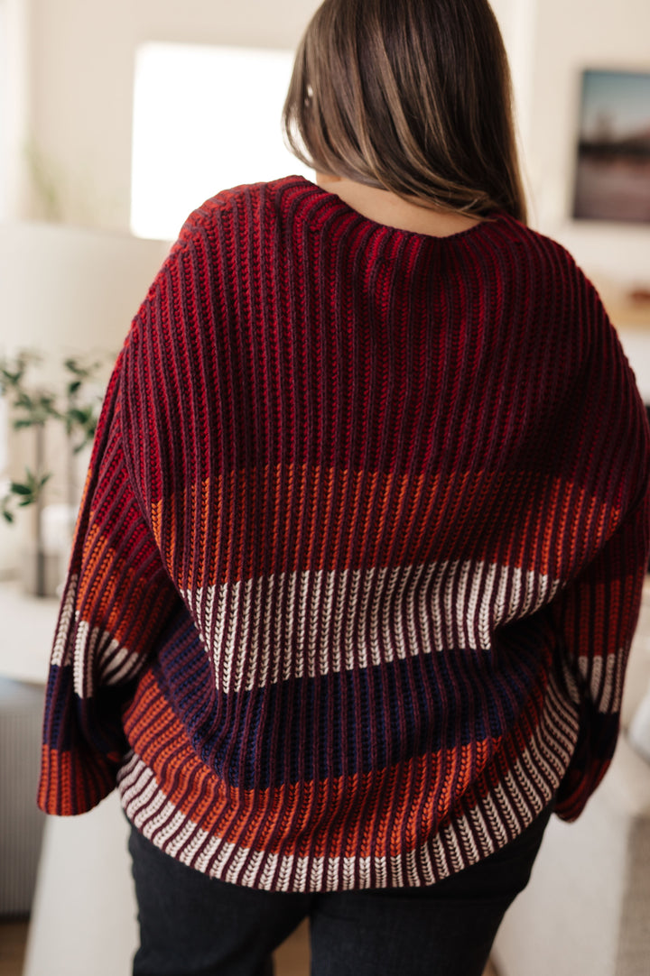 Womens - World Of Wonder Striped Sweater