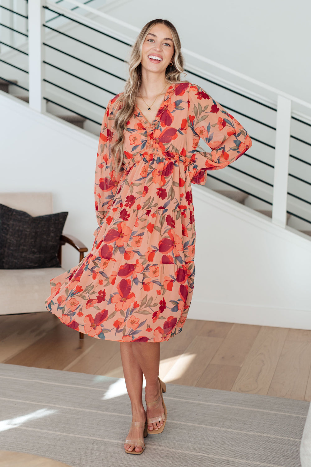 Womens - You And Me Floral Dress