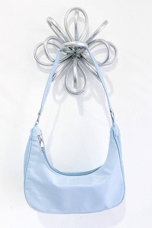 WS 600 Accessories - Lainey Blue Crescent Bag