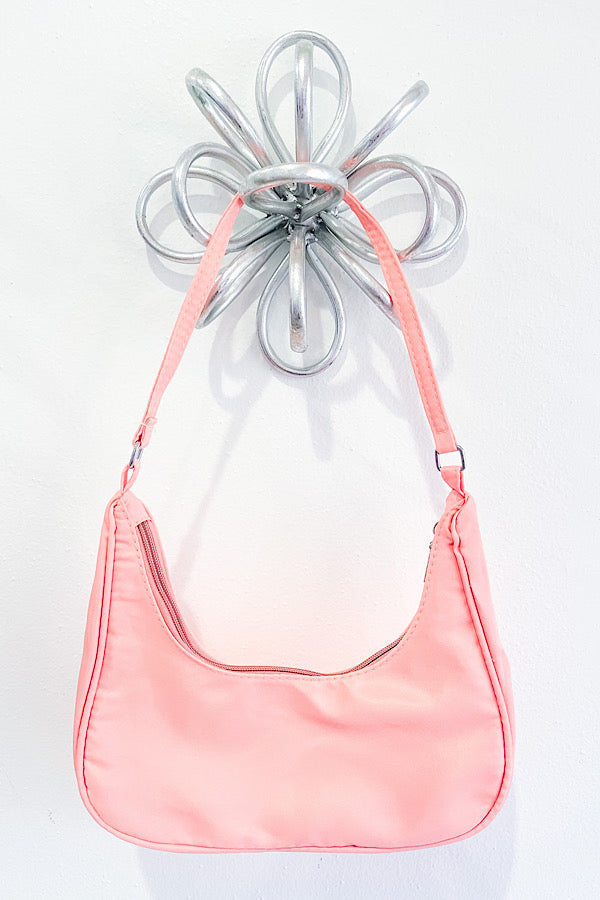 WS 600 Accessories - Lainey Pink Crescent Bag