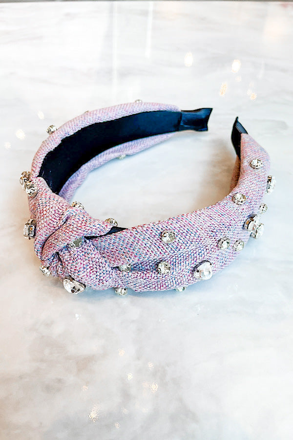WS 600 Accessories - Margo Lilac Studded Headband
