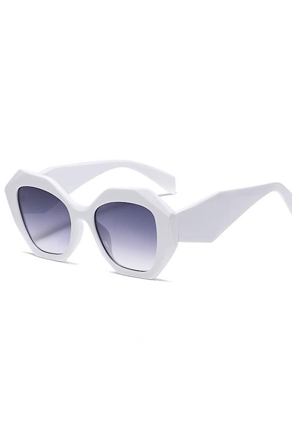 WS 600 Accessories - Shine On White Sunglasses
