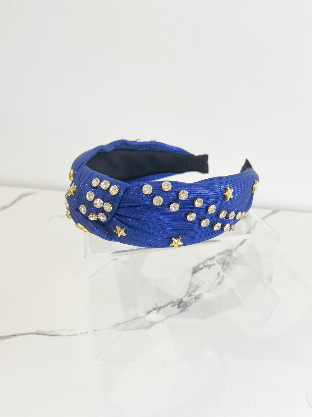 WS 600 Accessories - Star Spangled Blue Studded Headband