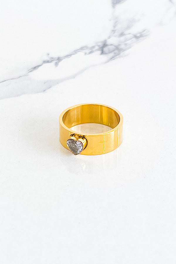 WS 630 Jewelry - Natural Elements Day Of Love Gold Ring