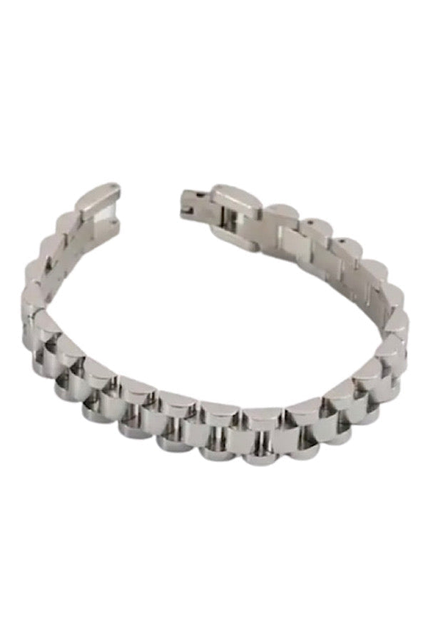 WS 630 Jewelry - Natural Elements Silver Watch Band Bracelet