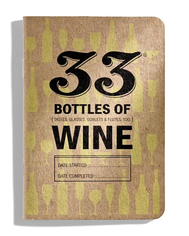 33 Bottles of Wine Tasting Notebook-Ever Joy