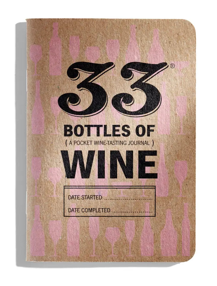 33 Bottles of Wine Tasting Notebook-Ever Joy