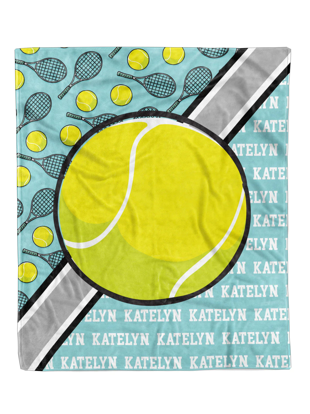 PREORDER: Tennis Custom Minky Blanket