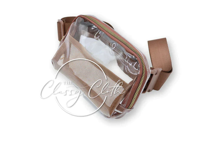 Stadium Clear Belt Bag in Assorted Colors