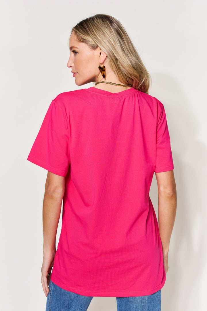 Simply Love Full Size Nashville Graphic Round Neck Short Sleeve T-Shirt