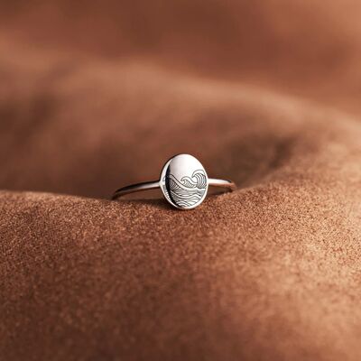 925 Sterling Silver Signet Ring-Ever Joy